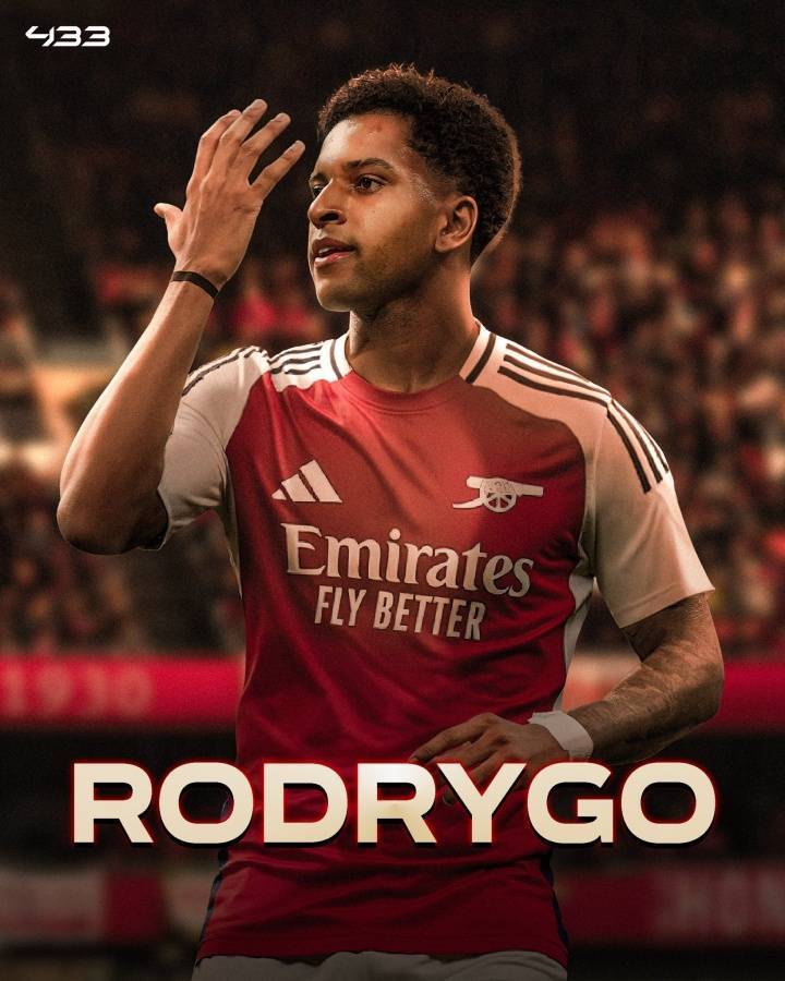 全都要！罗马诺：尽管马杜埃凯即将加盟，但阿森纳仍想签罗德里戈